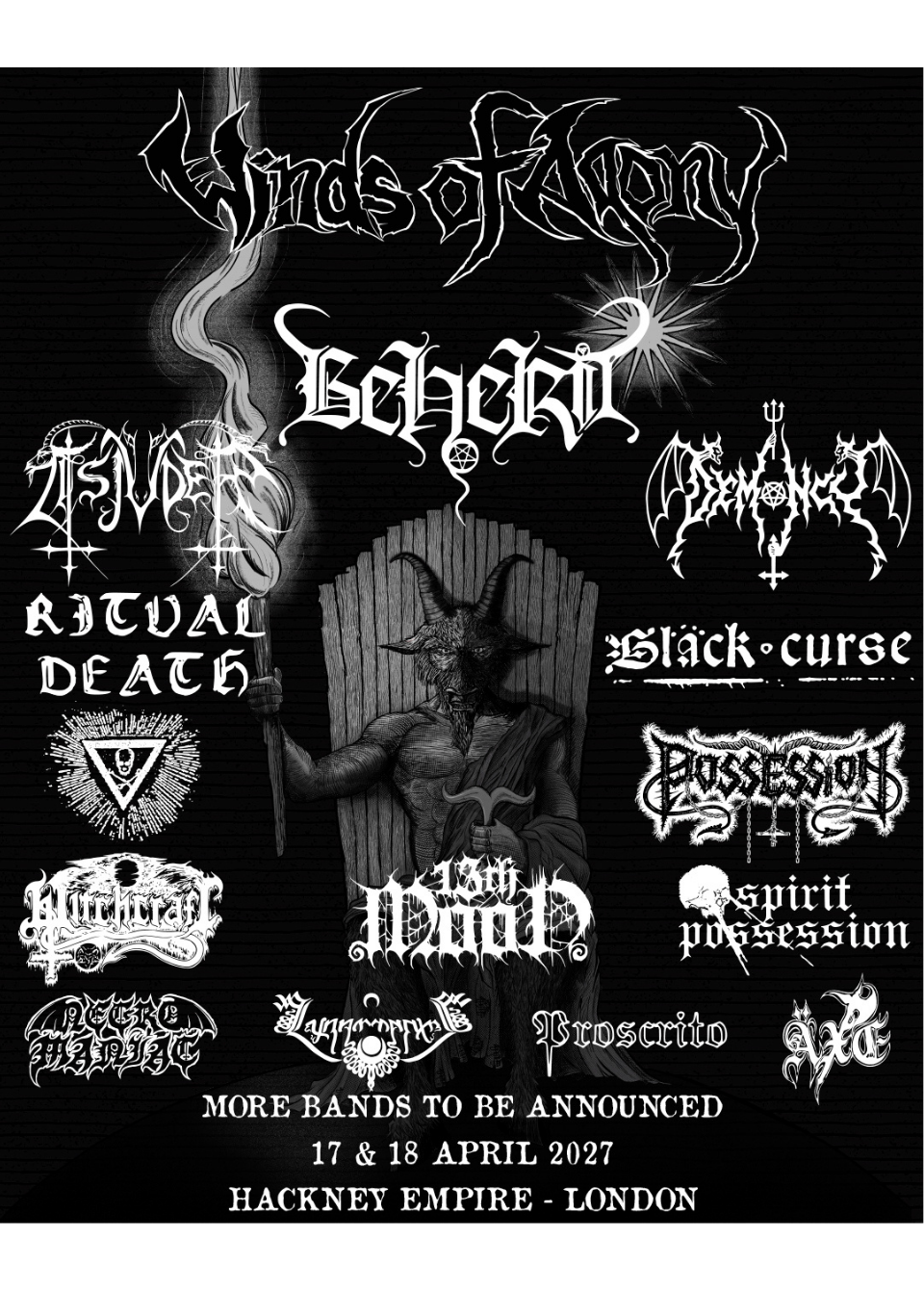 Winds of Agony 2025 - Final Lineup